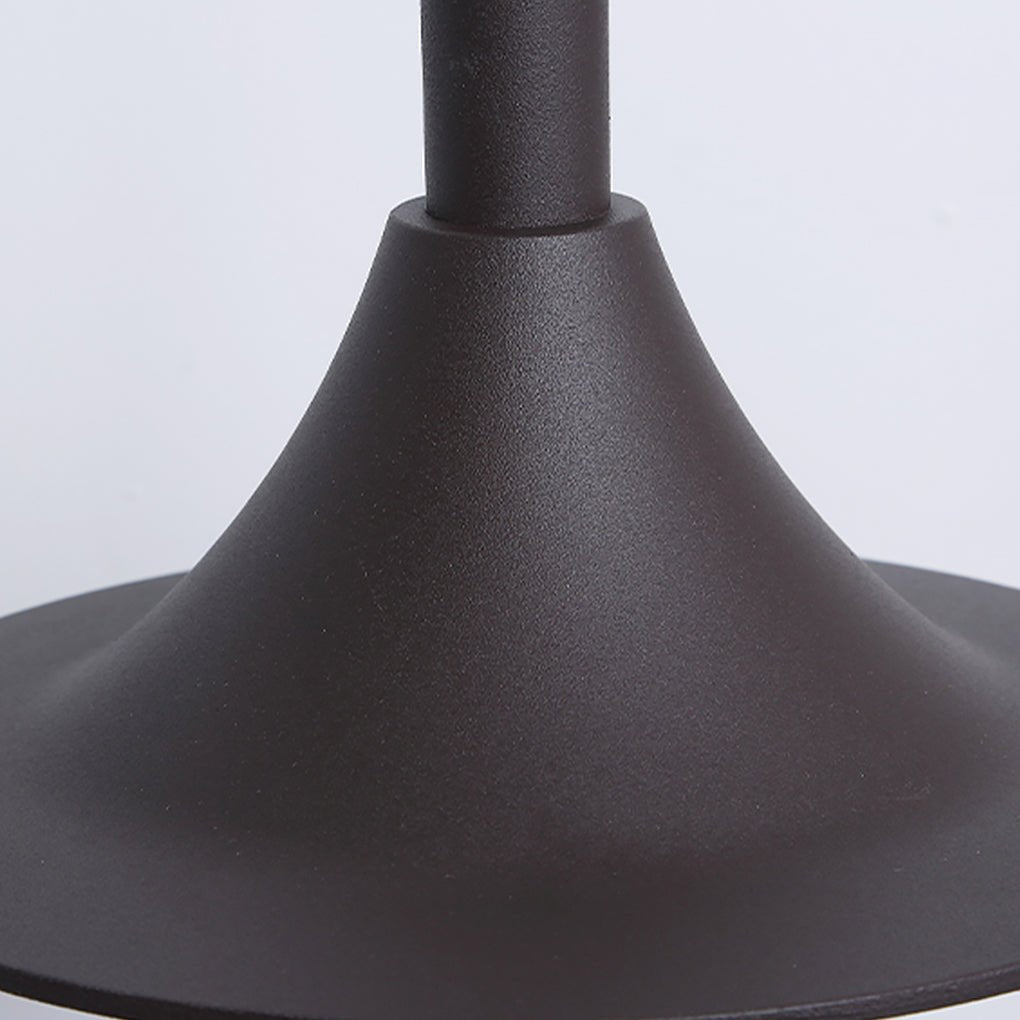 Minimalist Nordic Arc Arm LED Lawn Lamp Durable Outdoor Post Lighting - Lamp Outdoor