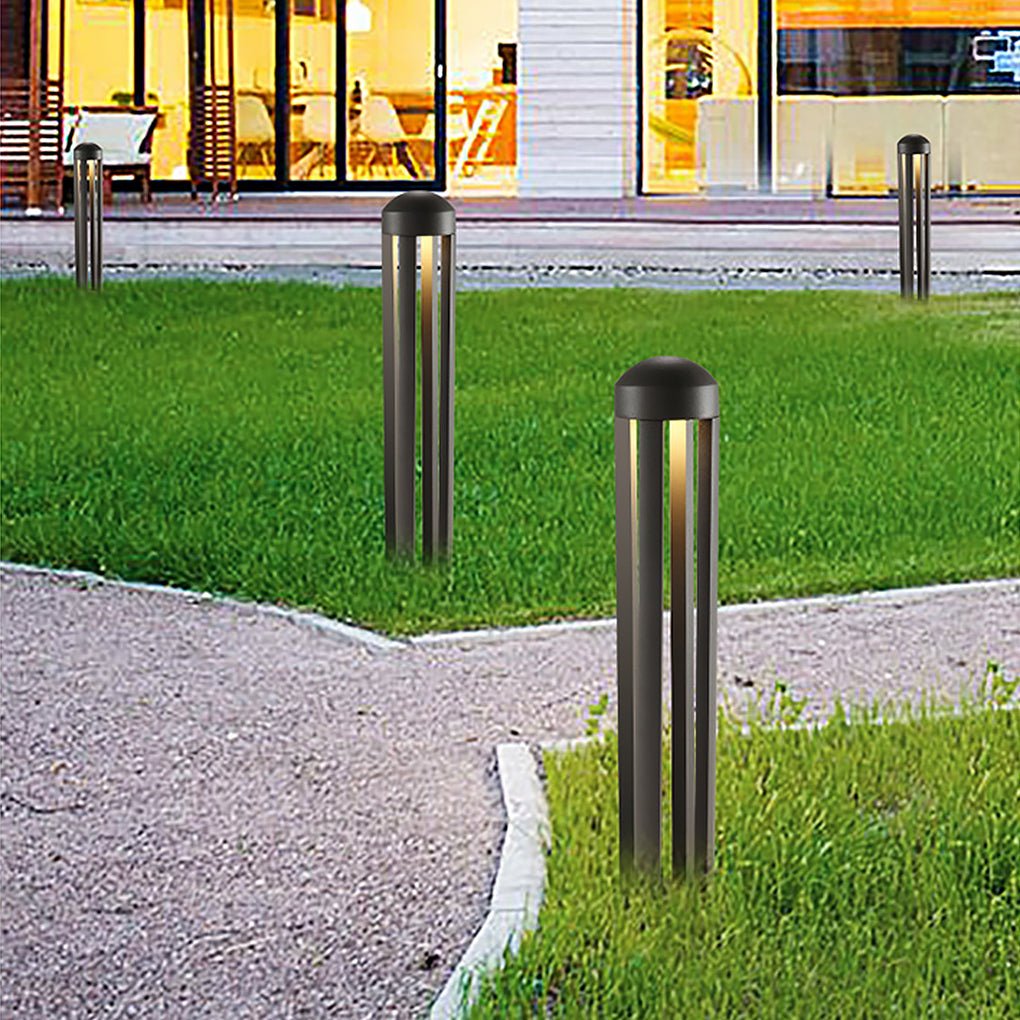 Nordic Minimalist Four Column LED Outdoor Landscape Light - Lamp Outdoor