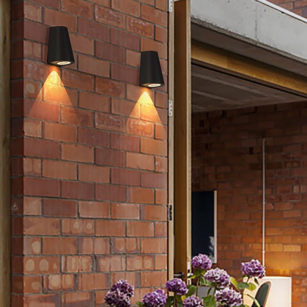 Nordic Minimalist Outdoor LED Waterproof Wall Light for Courtyard Aisle Balcony - Lamp Outdoor