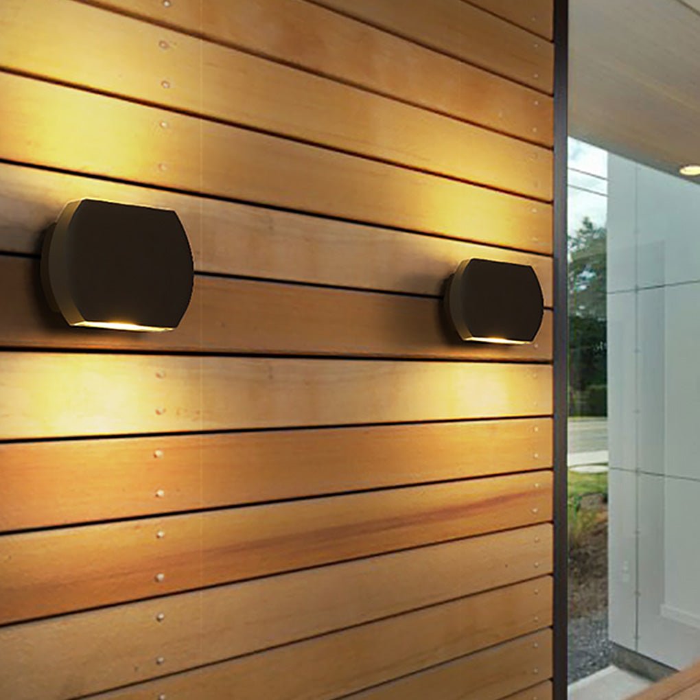 Nordic Minimalist Outdoor LED Waterproof Wall Light for Villa Courtyard Aisle - Lamp Outdoor