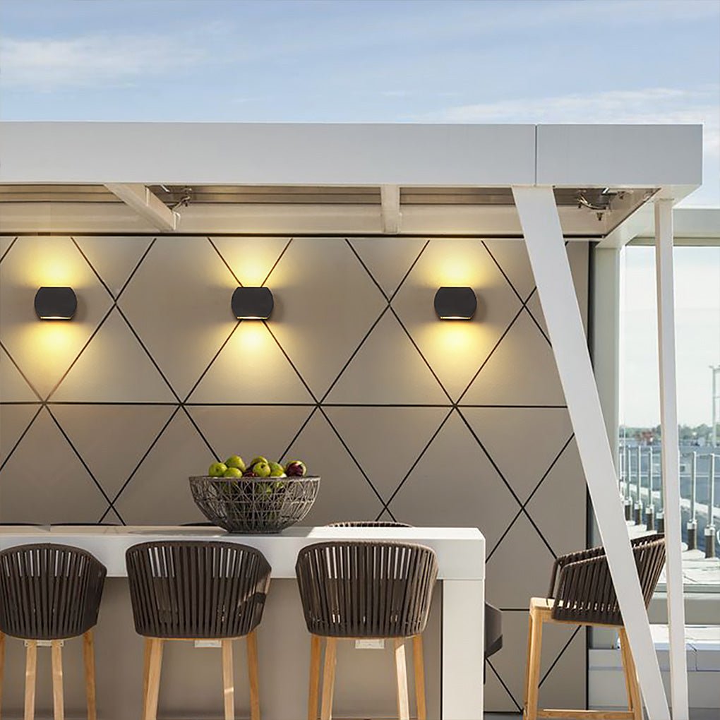 Nordic Minimalist Outdoor LED Waterproof Wall Light for Villa Courtyard Aisle - Lamp Outdoor