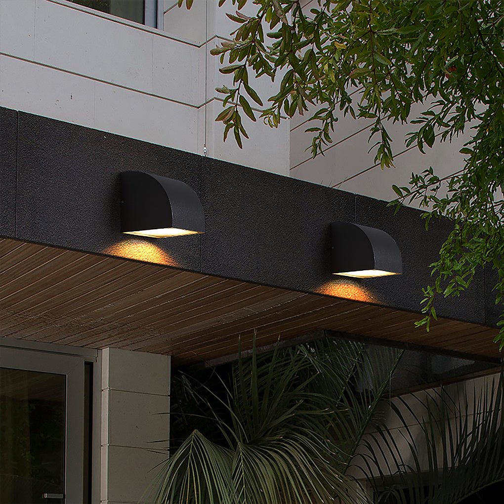 Waterproof Geometric Shaped Nordic Outdoor Wall Lights Wall Sconce Lighting - Lamp Outdoor