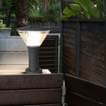 Versatile Round LED Nordic Outdoor Lighting - Wall or Post Lighting - Lamp Outdoor