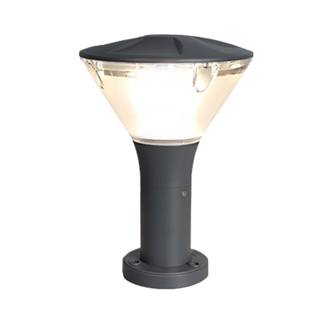 Versatile Round LED Nordic Outdoor Lighting - Wall or Post Lighting - Lamp Outdoor