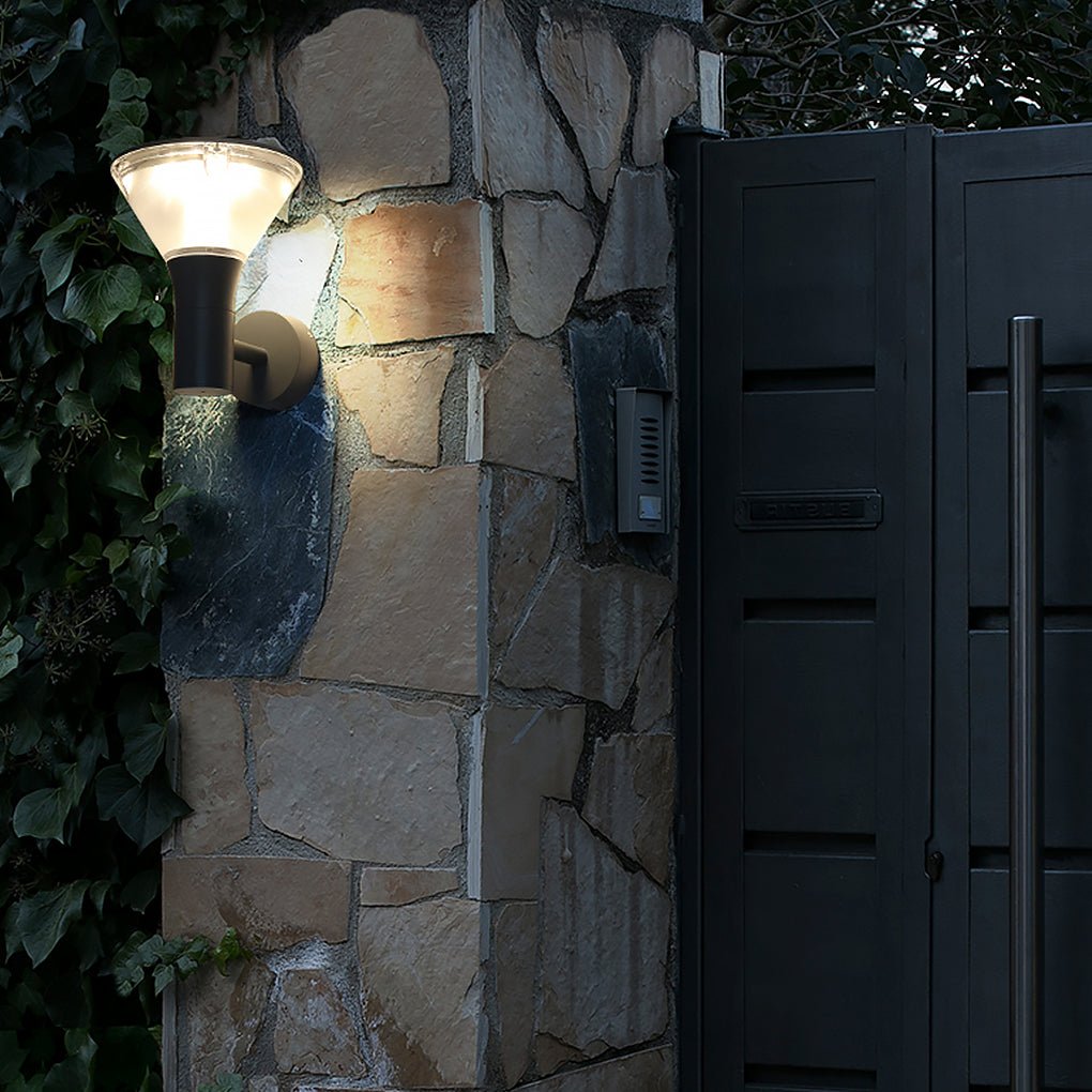 Versatile Round LED Nordic Outdoor Lighting - Wall or Post Lighting - Lamp Outdoor