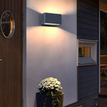 Rectangle LED Waterproof Nordic Up and Down Lights Outdoor Wall Lights Sconces - Lamp Outdoor