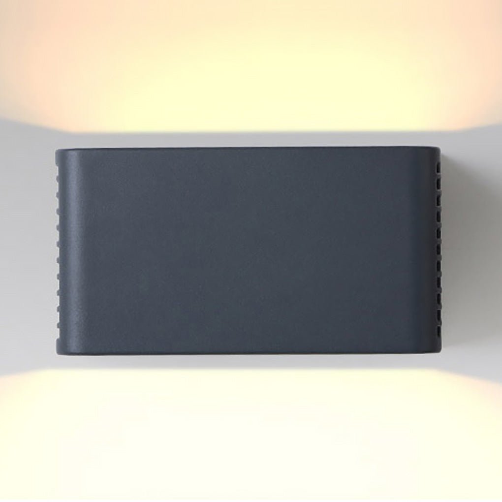Rectangle LED Waterproof Nordic Up and Down Lights Outdoor Wall Lights Sconces - Lamp Outdoor