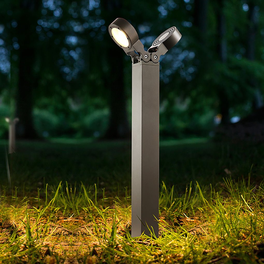 Adjustable LED Lawn Light Outdoor Waterproof Nordic Minimalist Design - Lamp Outdoor