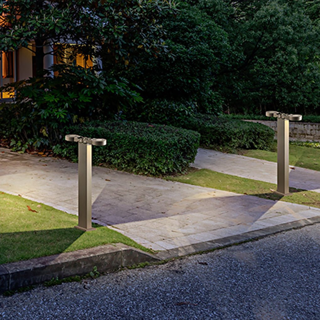 Adjustable LED Lawn Light Outdoor Waterproof Nordic Minimalist Design - Lamp Outdoor