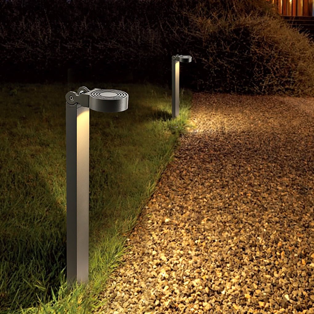 Adjustable LED Lawn Light Outdoor Waterproof Nordic Minimalist Design - Lamp Outdoor