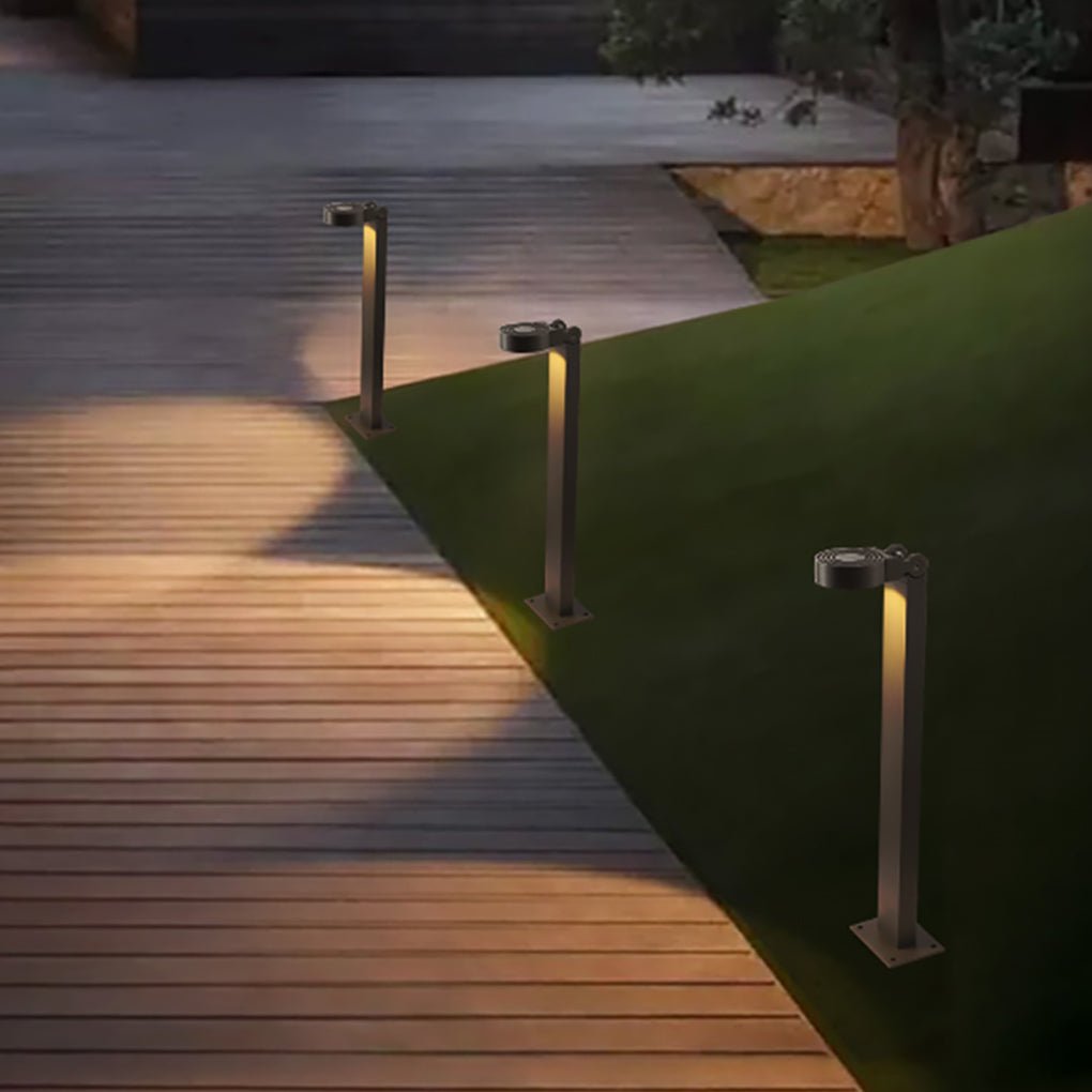 Adjustable LED Lawn Light Outdoor Waterproof Nordic Minimalist Design - Lamp Outdoor
