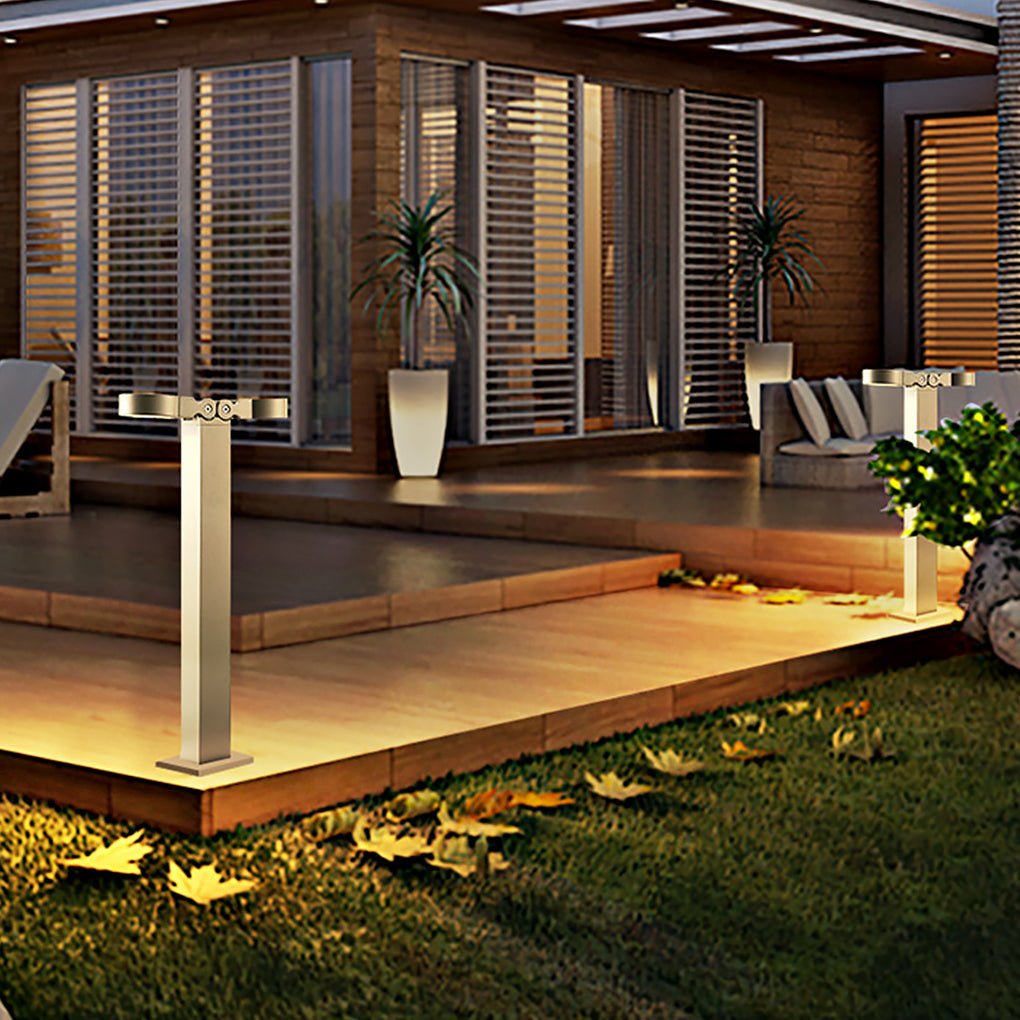 Adjustable LED Lawn Light Outdoor Waterproof Nordic Minimalist Design - Lamp Outdoor