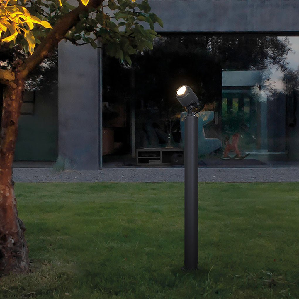 Nordic Minimalist Waterproof LED Spotlight on Post for Gardens - Lamp Outdoor