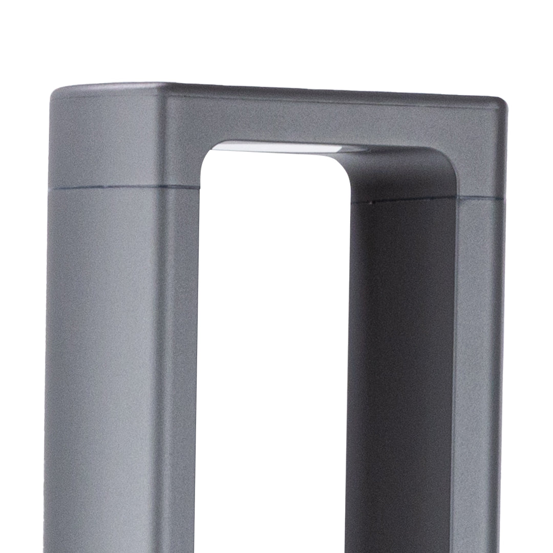 Square LED Garden Outdoor Bollard Light Minimalist Style - Lamp Outdoor
