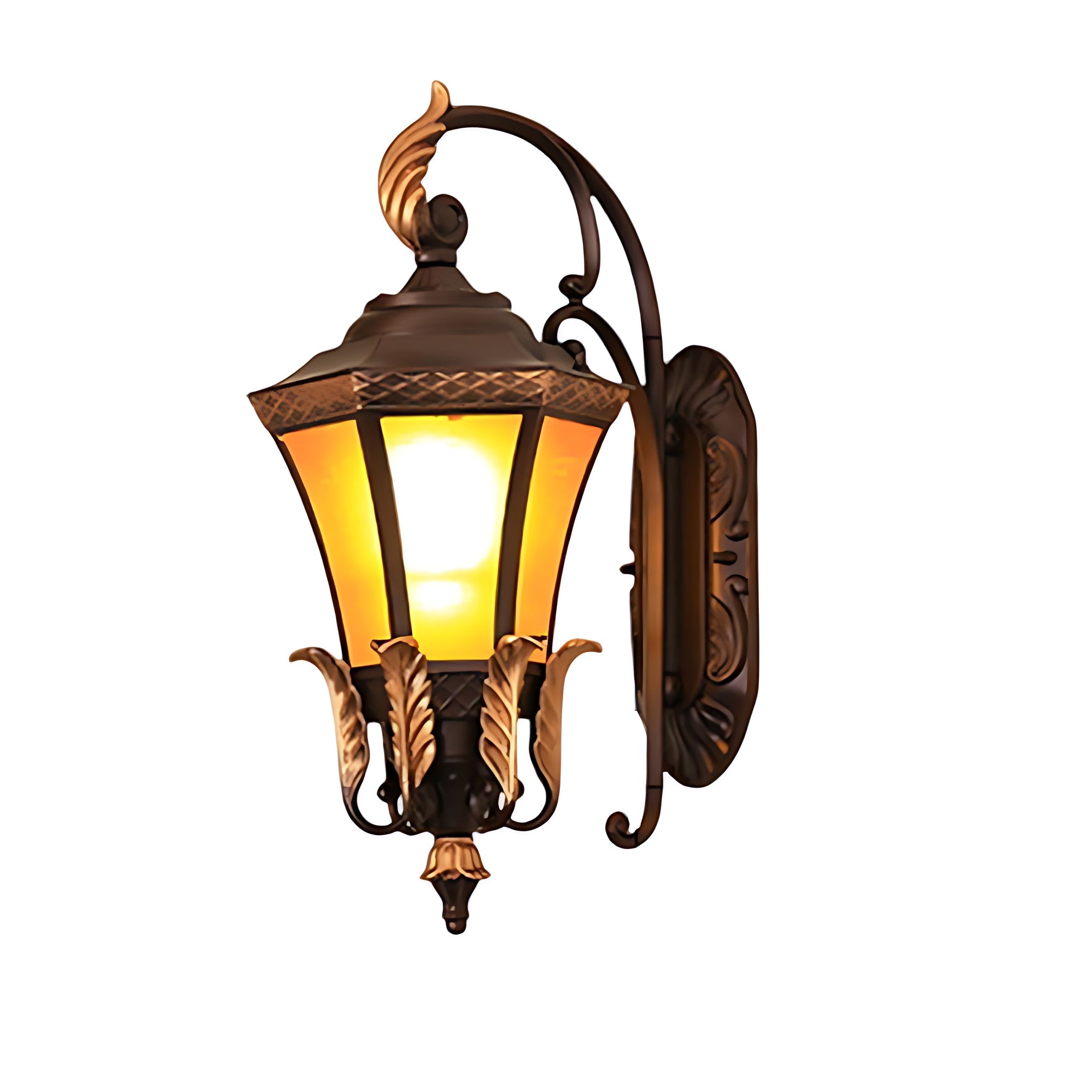 European-Style Waterproof Copper Wall Sconce Outdoor - Lamp Outdoor