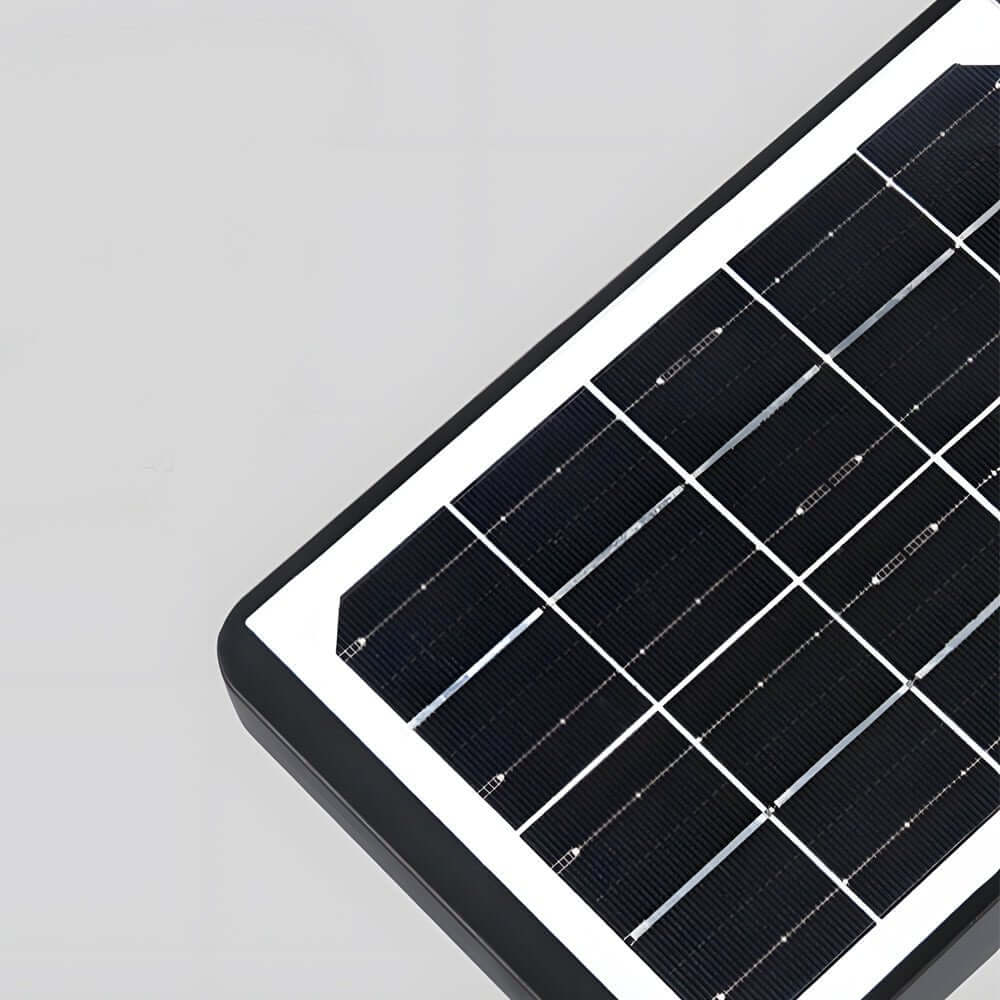 Outdoor Black LED Solar Wall Lights - Lamp Outdoor