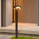 Fan-Shaped LED Lawn Pole Lamp with Motion Sensor Outdoor Landscape Lighting - Lamp Outdoor