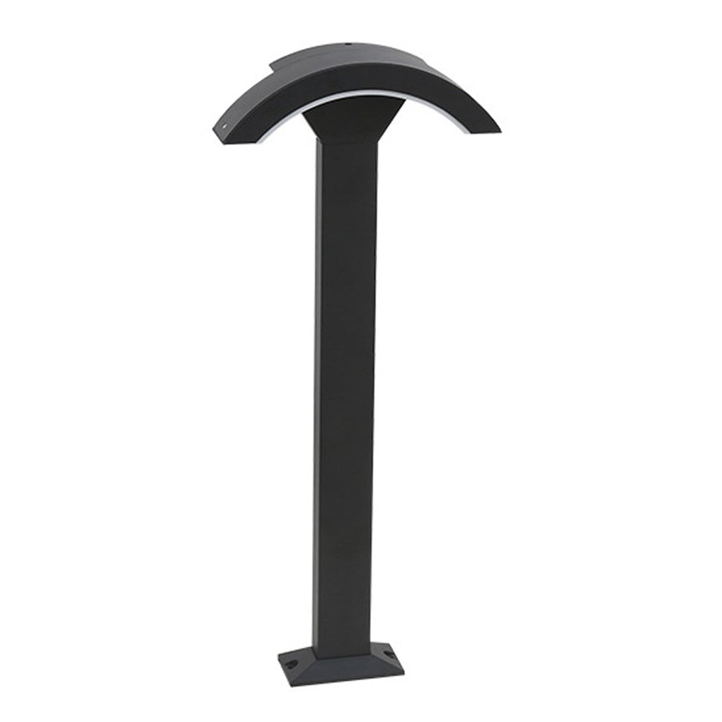 Fan-Shaped LED Lawn Pole Lamp with Motion Sensor Outdoor Landscape Lighting - Lamp Outdoor