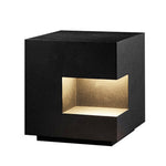 Sleek Square LED Black Outdoor Light - Lamp Outdoor
