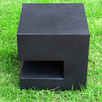 Sleek Square LED Black Outdoor Light - Lamp Outdoor