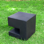 Sleek Square LED Black Outdoor Light - Lamp Outdoor