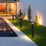 Modern Cylinder Bollard LED Garden Lights Durable Landscape Lighting - Lamp Outdoor
