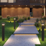 Modern Cylinder Bollard LED Garden Lights Durable Landscape Lighting - Lamp Outdoor