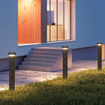 Modern Cylinder Bollard LED Garden Lights Durable Landscape Lighting - Lamp Outdoor