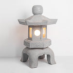 Elegant Imitation Stone Tower Garden Light for Outdoor Spaces - Lamp Outdoor