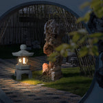 Elegant Imitation Stone Tower Garden Light for Outdoor Spaces - Lamp Outdoor