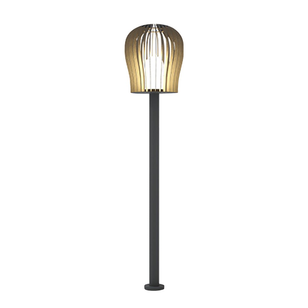 Sophisticated Waterproof LED Garden Post Lamp Cage Design Outdoor Lighting - Lamp Outdoor