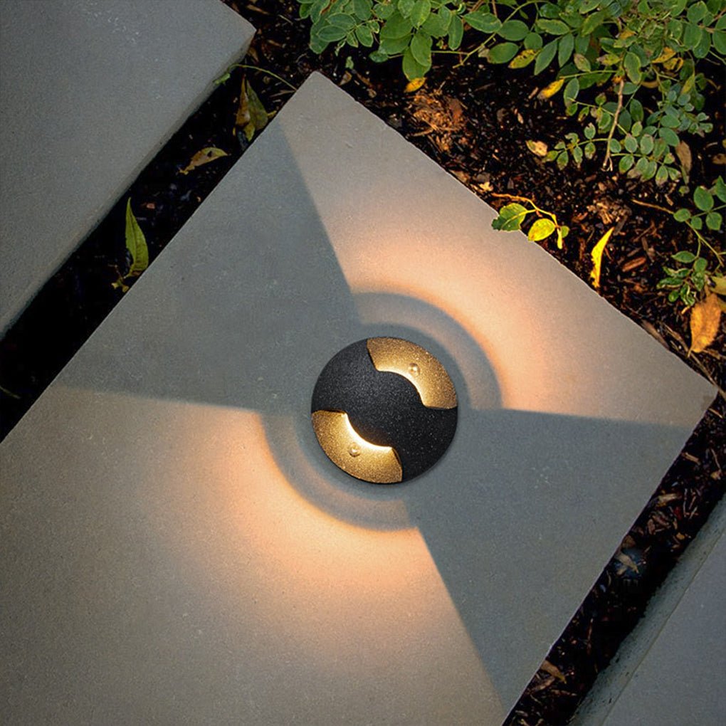 Sleek LED Cap Light for Garden Stairs, Deck & Pathways - Lamp Outdoor