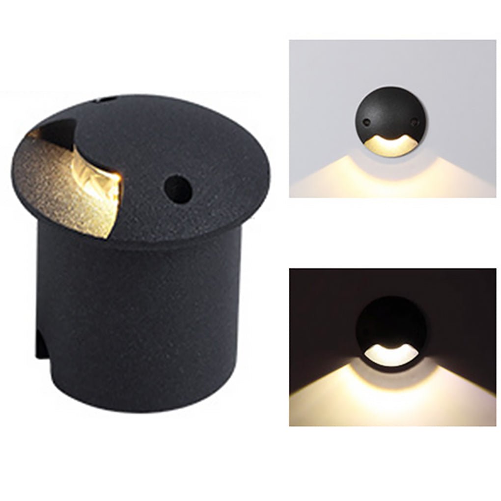 Sleek LED Cap Light for Garden Stairs, Deck & Pathways - Lamp Outdoor