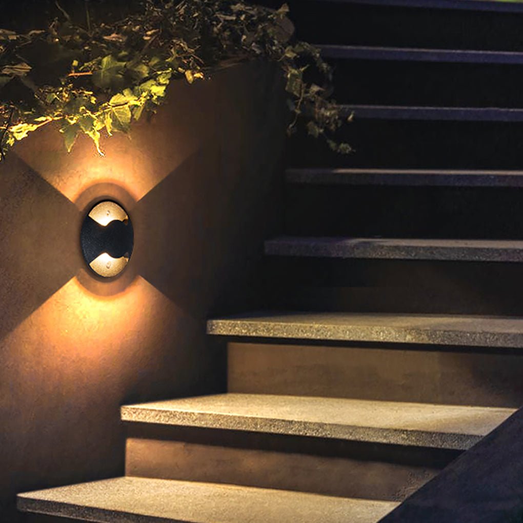 Sleek LED Cap Light for Garden Stairs, Deck & Pathways - Lamp Outdoor