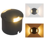 Sleek LED Cap Light for Garden Stairs, Deck & Pathways - Lamp Outdoor