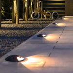 Sleek LED Cap Light for Garden Stairs, Deck & Pathways - Lamp Outdoor