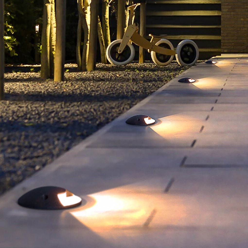 Sleek LED Cap Light for Garden Stairs, Deck & Pathways - Lamp Outdoor