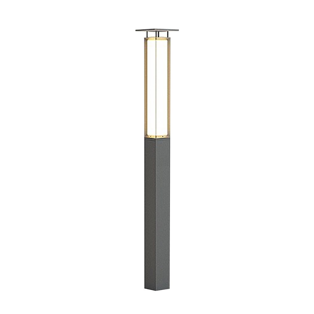 Classic LED Tall Bollard Lights Sleek, Weatherproof Landscape Path Lighting - Lamp Outdoor