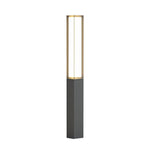 Classic LED Tall Bollard Lights Sleek, Weatherproof Landscape Path Lighting - Lamp Outdoor