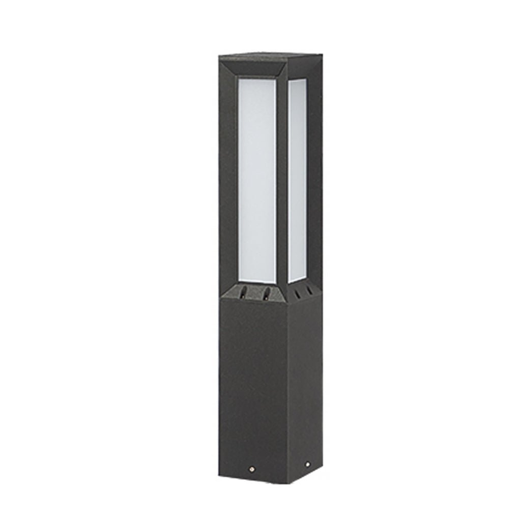 Classic LED Tall Bollard Lights Sleek, Weatherproof Landscape Path Lighting - Lamp Outdoor
