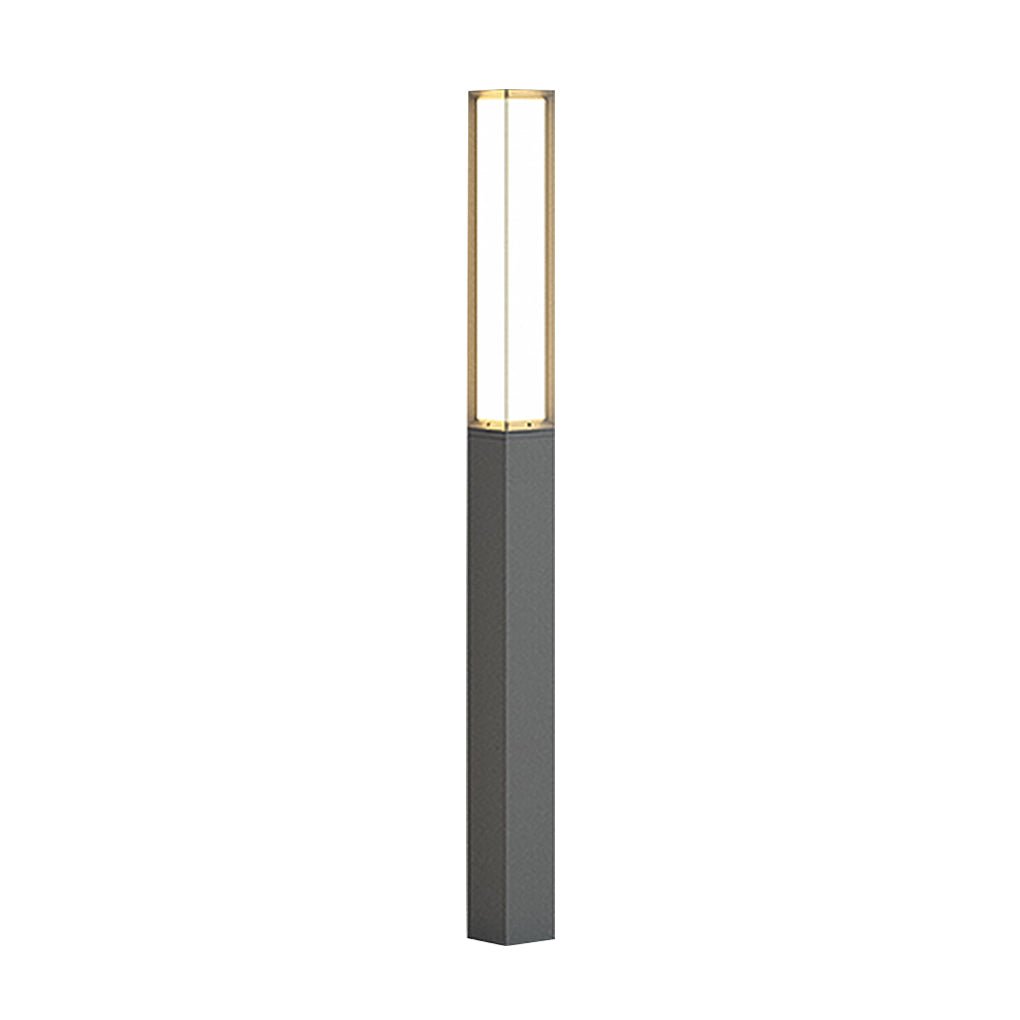Classic LED Tall Bollard Lights Sleek, Weatherproof Landscape Path Lighting - Lamp Outdoor