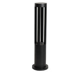 Modern Radiance Four-Emitting Black Outdoor LED Pathway Bollard Lights - Lamp Outdoor