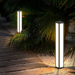 Outdoor Bollard Light Waterproof Garden Solar LED Landscape Lighting for Villa Courtyard - Lamp Outdoor