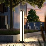 Outdoor Bollard Light Waterproof Garden Solar LED Landscape Lighting for Villa Courtyard - Lamp Outdoor