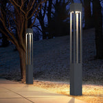 Outdoor Bollard Light Waterproof Garden Solar LED Landscape Lighting for Villa Courtyard - Lamp Outdoor