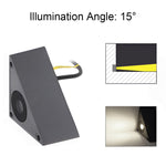 Triangle In-Wall Step Lights 110-220V LED Outdoor Wall Mounted Stairs Lights for Courtyard Garden - Lamp Outdoor