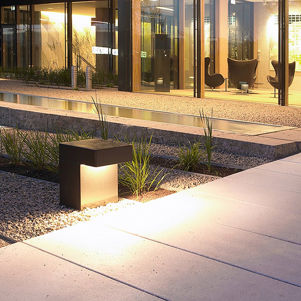 Eco-Friendly Modern Outdoor LED Path Lamp in Minimalist Design - Lamp Outdoor
