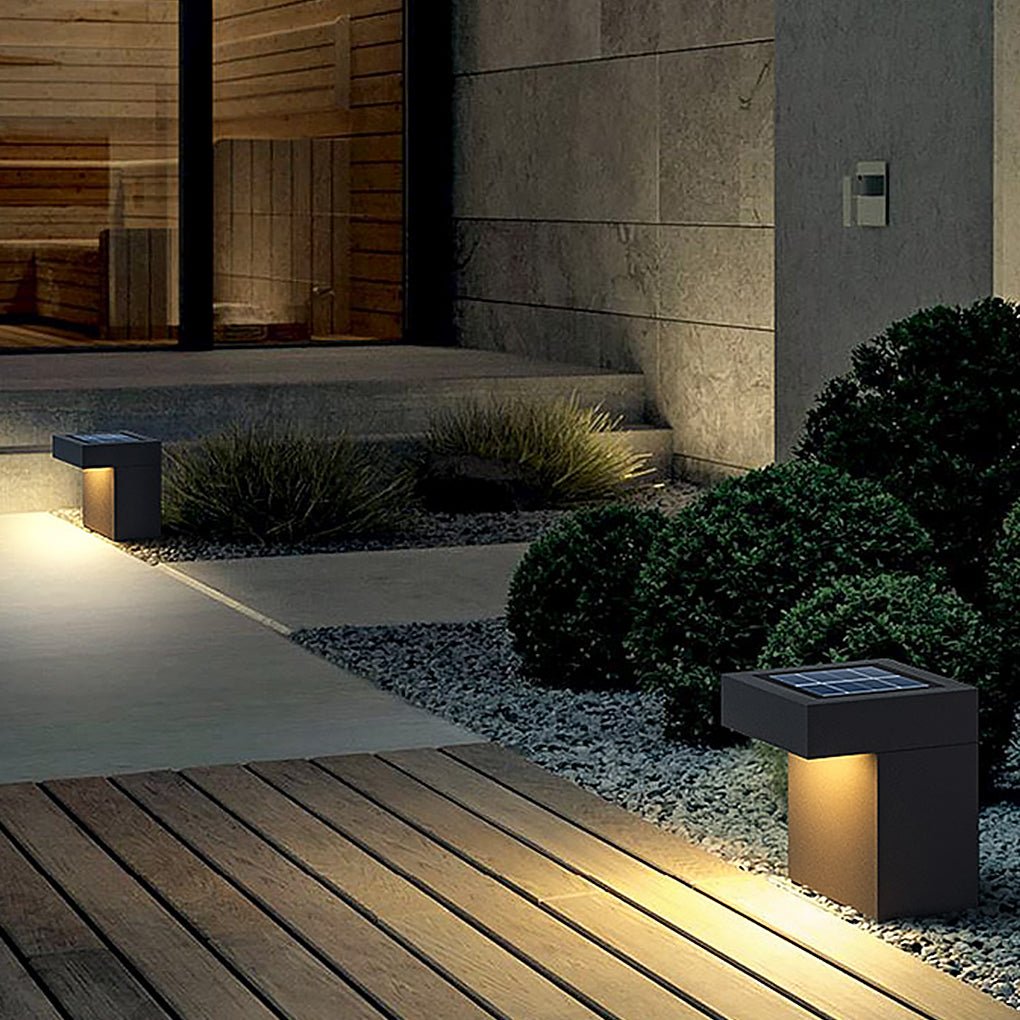 Eco-Friendly Modern Outdoor LED Path Lamp in Minimalist Design - Lamp Outdoor