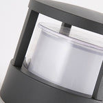 Versatile LED Multi-Mount Lantern Modern Outdoor Lighting for Walls, Walkways, and Posts - Lamp Outdoor