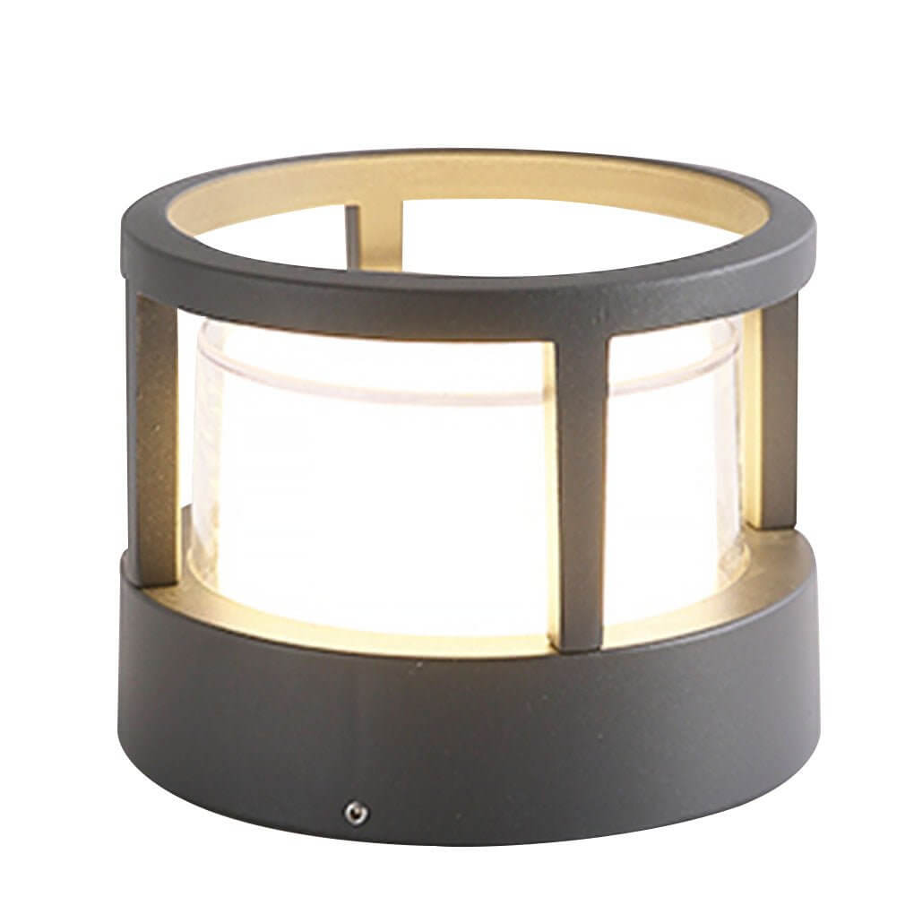 Versatile LED Multi-Mount Lantern Modern Outdoor Lighting for Walls, Walkways, and Posts - Lamp Outdoor